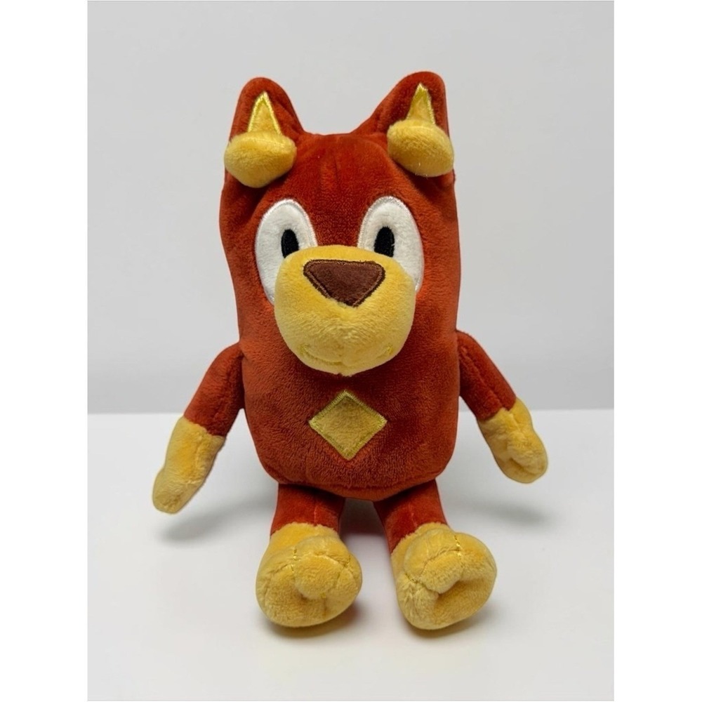 Bluey Rusty Red Kelpie Dog Plush Toy Disney Jr‎ Moose Ludo 2018 Rare